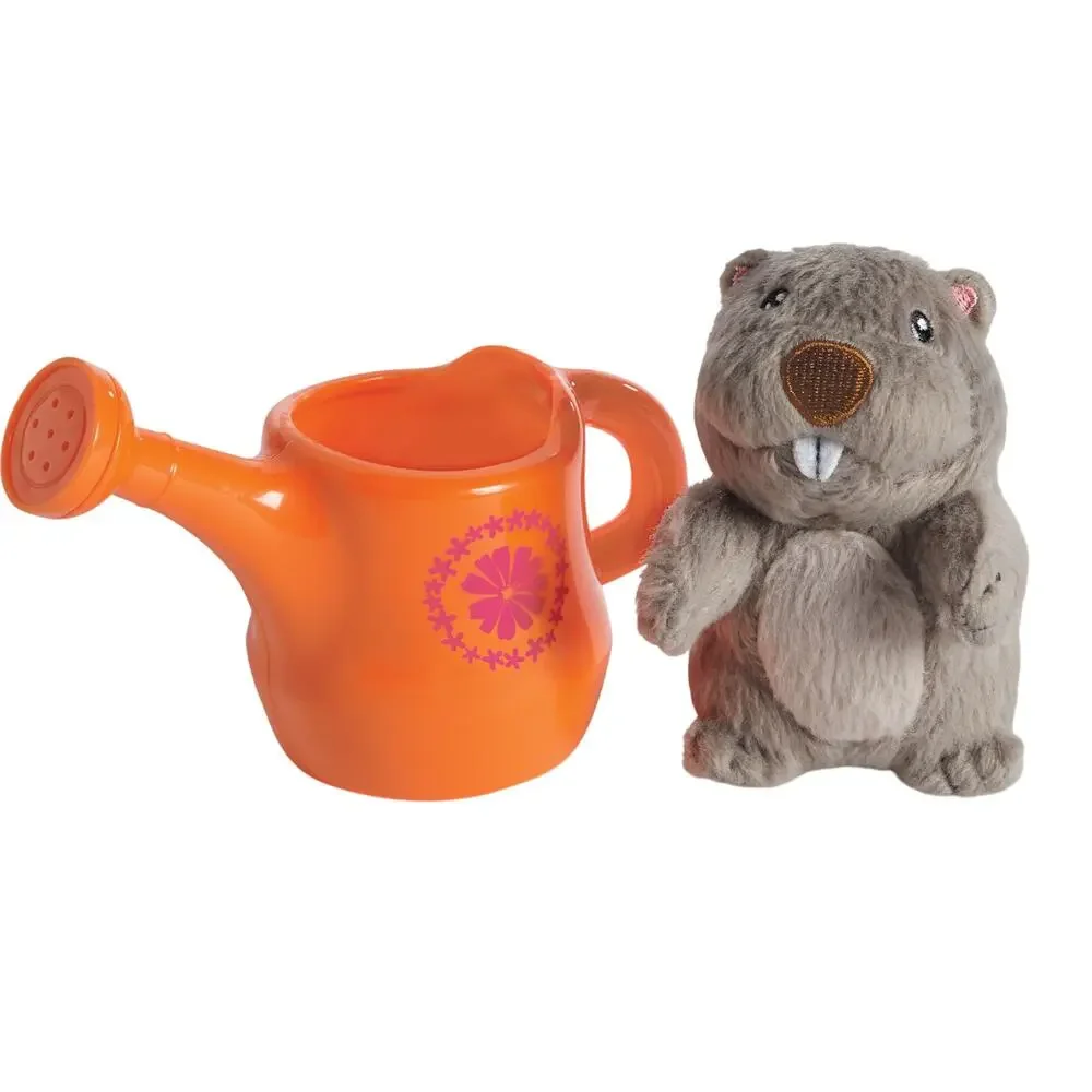 American Girl WellieWishers Gopher Watering Can Set Plush Animal Pet Norman New